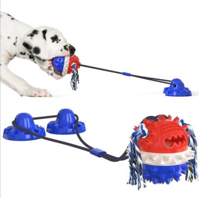 China New Amazon Style Dog Ball Crusher Dog Viable Hot Outdoor Outdoor Dog Teeball Healthy Toy for sale