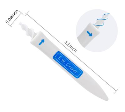 China Custom New Design Logo Q-Handles Ear Wax Remover Own Patent Earwax Remover Earwax Removal Tool Manufacturers EW1005 for sale