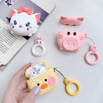 China For new 2021 earphone hot for airpod case design fill fashion selling high quality diamond silicone for earphone case for sale