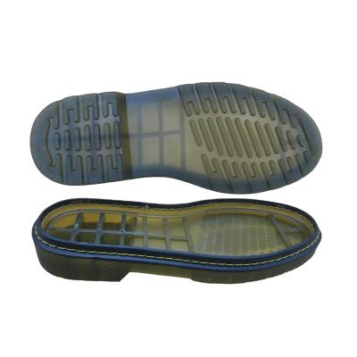 China Clear PVC Martin Boots PVC Sole Sole for sale