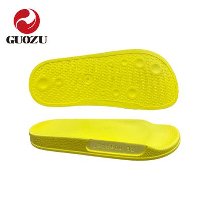 China 2021 New PU Multi Colors Kids Soft PU Slides Slipper Soles for sale