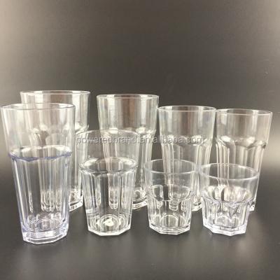 China 12oz Food Grade Plastic PC Whiskey Drinks Cup for sale