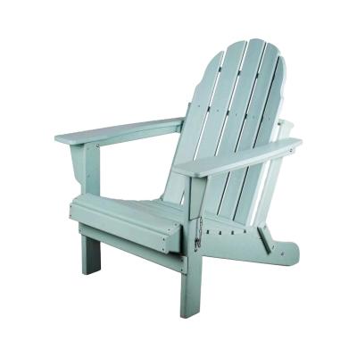 China Modern High Quality Waterproof Plastic Patio Adirondack Garden Chair Chairs Folding Furniture for sale