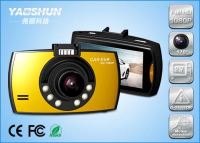 China ángulo de visión amplio mega de 170 grados de DashCam H264 3,0 de la resolución 1080P en venta