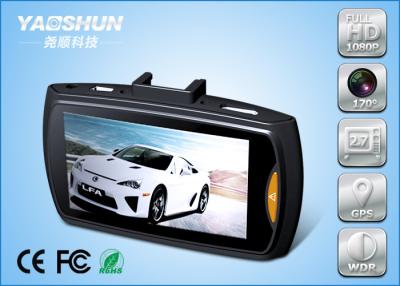 China LCD Screen WDR/HDR Wide Angle Car Camera / Auto Video Camera Recorder for sale