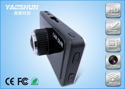 China Mini Digital Black Box H.264 Auto Dash Cam 2 Channel , 170 Degree for sale