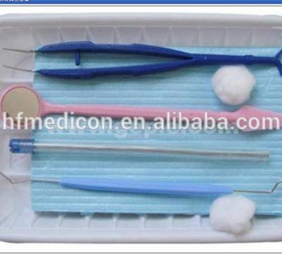 China 2018 very competitive Disposable dental examination kits, dental instrument kits with CE en venta