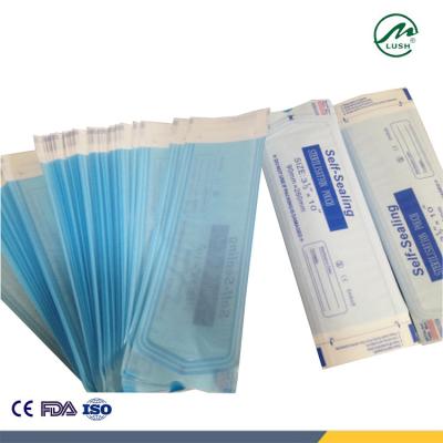 China dental pack Disposable medical dental self seal sealing sterile peel pouches bag for medical equipment en venta