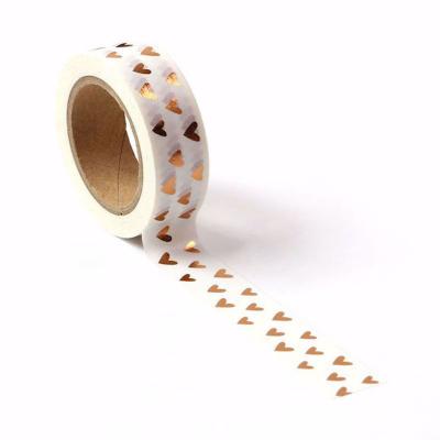 China Decorative Sticker Tape Rolls Custom Foil Washi Tape Factory DIY Craft Washi Tape for sale