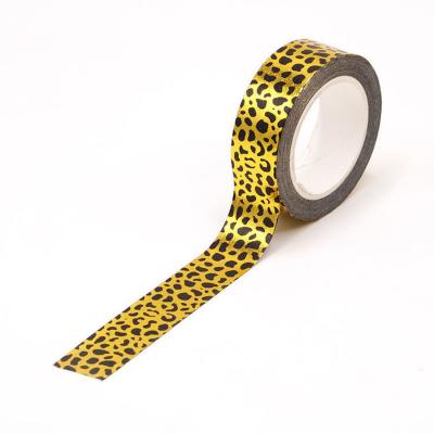 China Hot Stamping Paper Decorative Sticker Ribbon Tape Sparkle Custom Printing Ribbon for sale