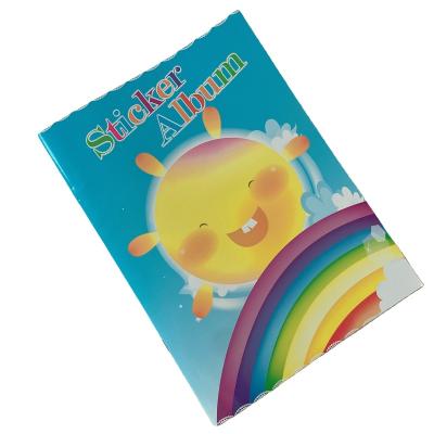 China Custom Reusable Blank Sticker A4 Usage Blank Sticker Book Customized Printing Book for sale