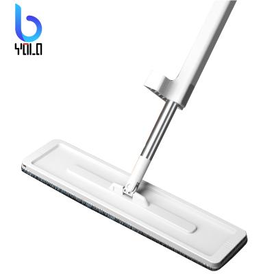 China Yolo Hand Stocked Household Lazy Mop 32cm 36cm 38cm 45cm Freestanding Flat Mop 50cm Wet and Dry Washing for sale