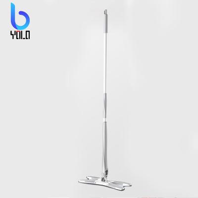 China Yolo Flat Quick Clean Mop 360 Microfiber Floor Cloth Cleaning Water Squeeze Telescopic Stocked Mop for sale