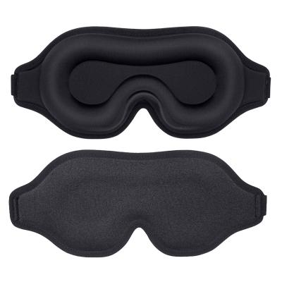 China 3D Anti-wrinkle Memory Sponge Eye Deep Cups Sleep Eye Mask For Man And Women for sale