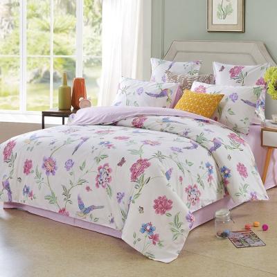 China Nondisposable 100% Printing Four-Piece Cotton Queen Comforter Sets Wholesale Bedding Sets for sale