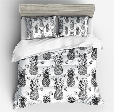 China 2021 Anti-Static New Design,Personalized 100% Cotton 3D Print Luxury King Home Bedding Set,Comfortable And Soft for sale