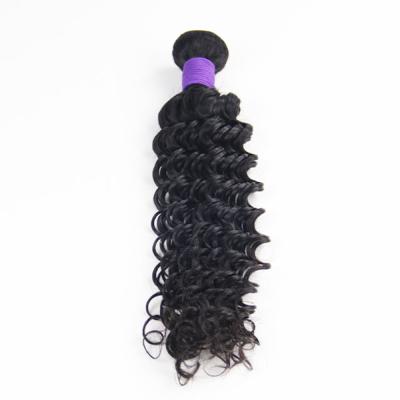 China Wholesale 8-40inches Deep Wave Indian Wave Hair Bundles, 12A Virgin Indian Raw Cuticle Aligned Hair, Hair Extensions Vendors for sale