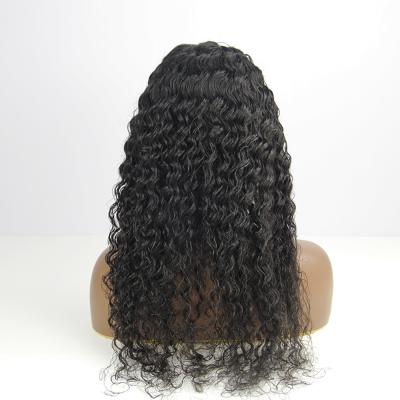 China Water Wave Water Wave 13x6 Lace Front Wigs Brazilian Virgin Human Hair Wig Pre Plucked Natural With Baby Hair Wig For Black Female for sale