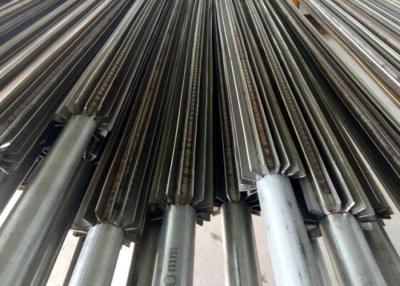 China CS Longitudinal Finned Pipe / Stainless Steel Fin Tube Longer Working Life for sale