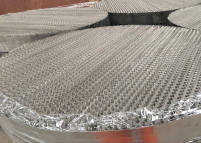 China Mesh Corrugated Packing Metal Structured Packing With Igh Mass Transfer Surface Area for sale