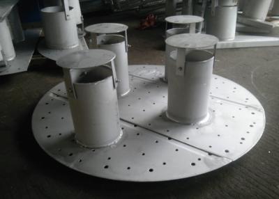 China Pan / Plate Type Column Internals Customized Size For Basic Chemical Column for sale