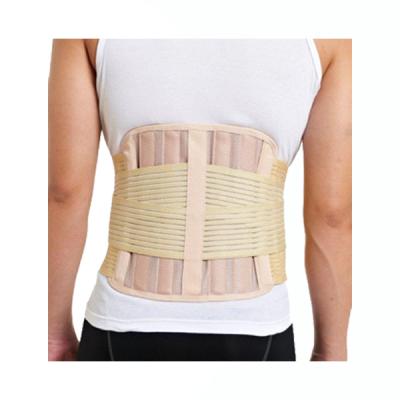 China Adult OEM Polyester Lumbar Support Belt With Steel Stay, Waist Brace for sale