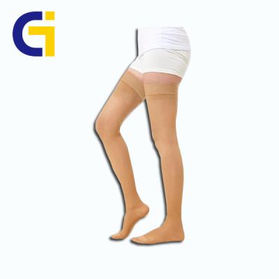 China For OEM Varicose Hot Nylon Thigh High Stockings, Tube Compression Nylon Socks for sale