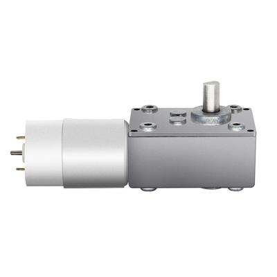 China Drip-proof 58GZ555 high rpm long lifetime 12V worm gearbox dc motor for sale