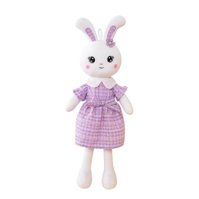 China Supply Item Manufacturers Selling Cute Trichromatic Plush Rabbit Toys Children's Birthday Gift for sale