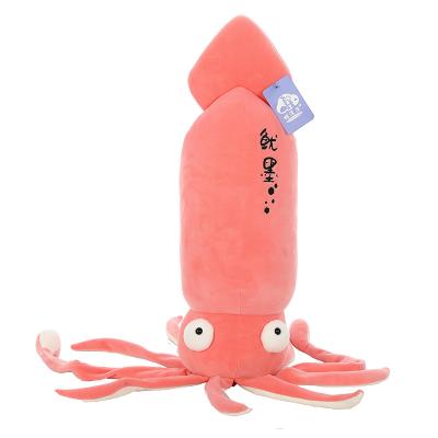 China Sits Soft Cloth Doll Octopus Cushion Pillow Toy Plush Squid Wholesale for sale