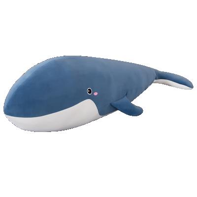 China Hot Sale Home Furnishing Cartoon Anime Whale Pillow Plush Toy for sale