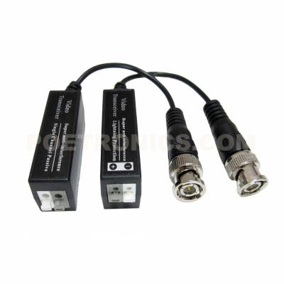 China PVB-EB08 (400-600M) BNC Male to UTP Terminal Block Passive Video Balun Transceiver for sale