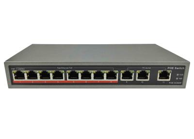 China POE-S3008F(8FE+3FE) 8 Port 10/100Mbps IEEE802.3af/at PoE Switch with 120W External power supply (Newly Developed) for sale