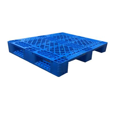 China Heavy Duty Warehouse Entry Four Way Racking System Single Faced Plastic Pallets for sale