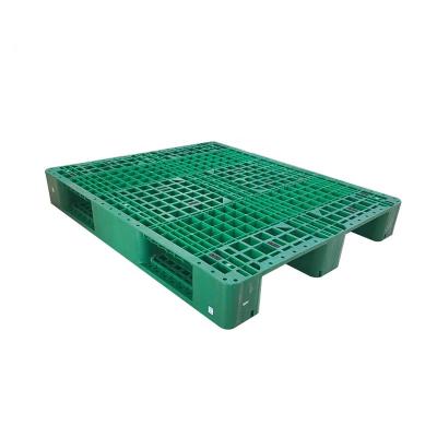 China Durable Four Way Entry Warehouse Single Faced Plastic Pallets For Many Different Use for sale