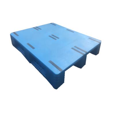 China Cheap Price Solid HDPE Single Faced Platform Plastic Pallet For Sale for sale