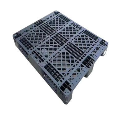 China Single Faced Black Plastic Pallet for sale