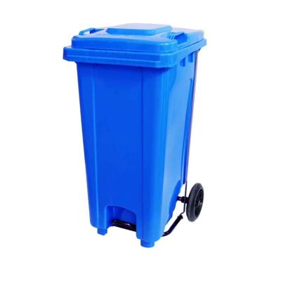 China Sustainable Out Door 180L Plastic Waste Bins for sale