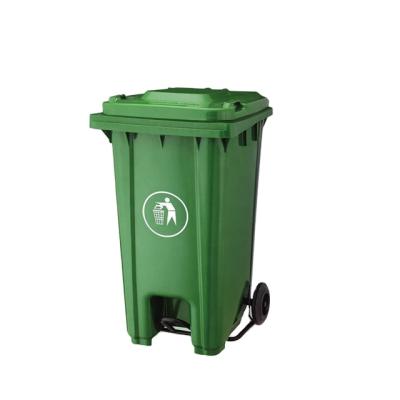 China Sustainable Normal HDPE Plastic Garbage Container Waste Bins for sale