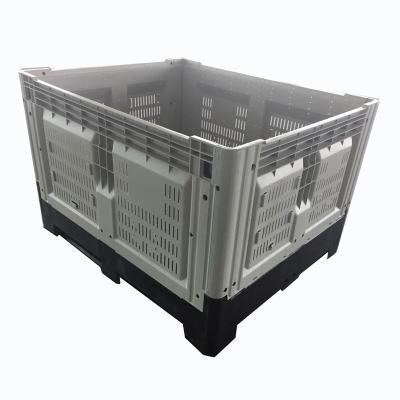 China Non-Toxic Heavy Duty Stackable Plastic Pallet Container Mega Baojie Trash Can for sale