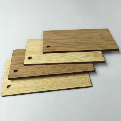 China Good Quality Sustainable Material Customized Wooden Recycled Hang Tags For Clothes for sale