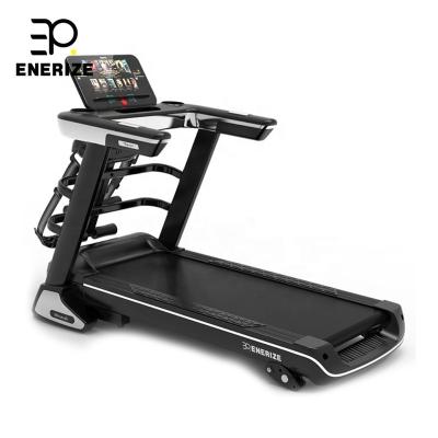 China Enerize New Arrival Foldable Home Running Treadmill Machine Motorized Electric Walking Treadmill for sale