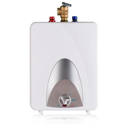 China Hotel Mini Tank Electric Water Heater 2.5 Gallon With Cord Plug, 1.5KW Portable Water Heater for sale