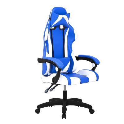 China blue gaming chair oem free sample premium sedia office chair adjustable cheap executive chair gaming chair for sale