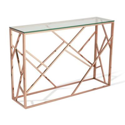 China Modern Mirrored Console Table Antique Black Wood Marble Contemporary Nordic Acrylic Stainless Steel Mirrored Console Table With Mirror Modern Gold for sale