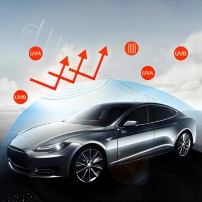 Китай 70% Отторжение тепла Контроль солнца Фильмы для окон автомобилей Двухслойный снижающий отблеск 2 миллиметра продается