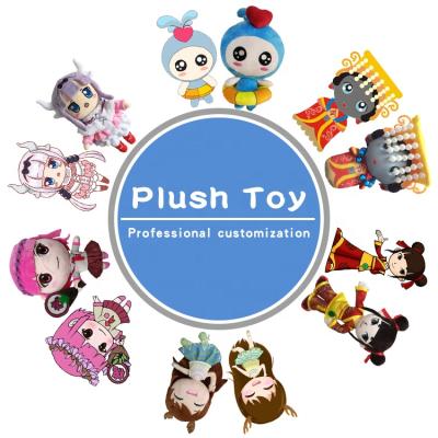 China Promotion Yangzhou Factory Embroidery Plush Toys OEM Custom Plush Human Dolls for sale