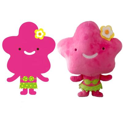 China Promotion ODM CE Offered Mini Beautiful Sound Plush Toys Girl Doll for sale