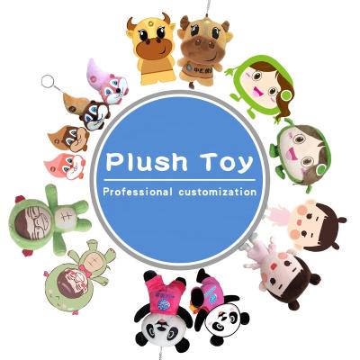 China Custom Soft Cute Adult Anime Plush Toy Decoration Plush Key Chain Dolls for sale