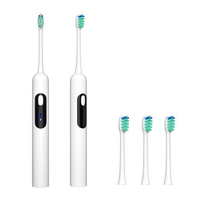 China Start Oral Hygiene Battery Operated Smart Automatic Whitening Rechargeable Electric Toothbrush Customized for sale